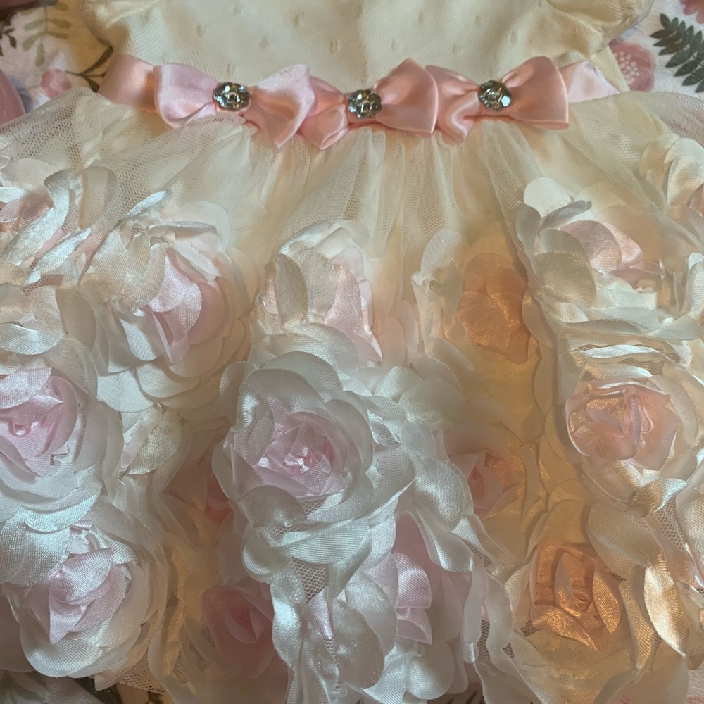 🛑 SOLD🛑 Nannette pink and white dress - Picture 3 of 5
